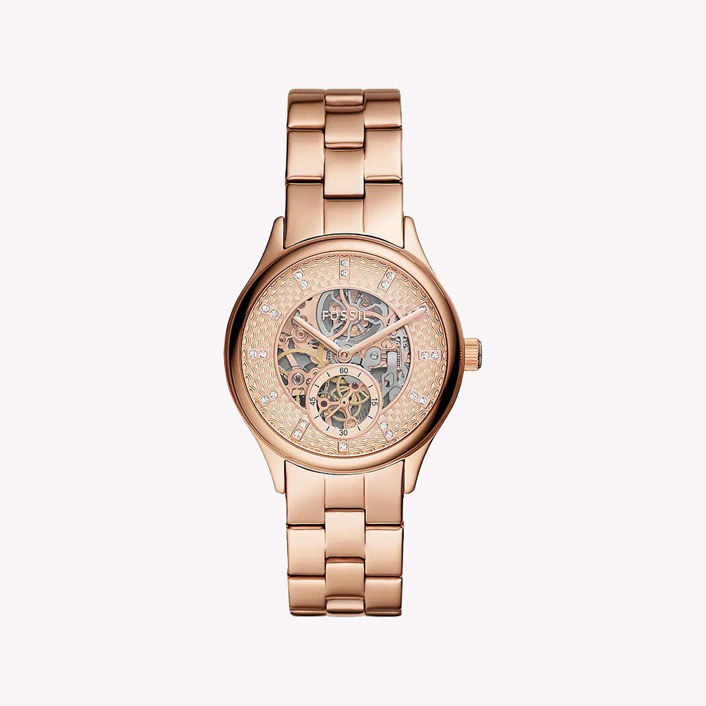 Fossil Women's Rose Gold Watch, Stainless Steel Bq3651 – i-Watch