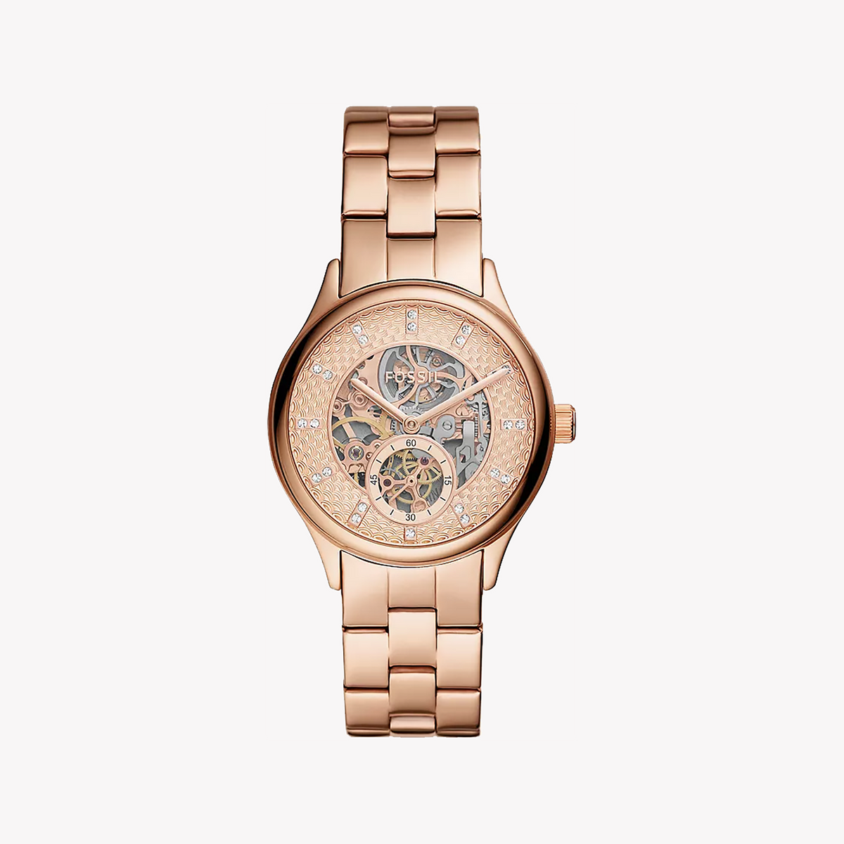 FOSSIL BQ3651 ROSE GOLD ELEGANCE - AUTOMATIC TIMEPIECE FOR THE MODERN WOMAN