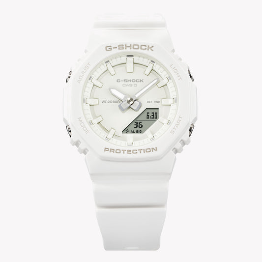 CASIO G-SHOCK GMA-P2100ST-7A ELEGANT ADVENTURE - STUNNING WHITE & GOLD WOMEN'S WATCH-i-Watch-2