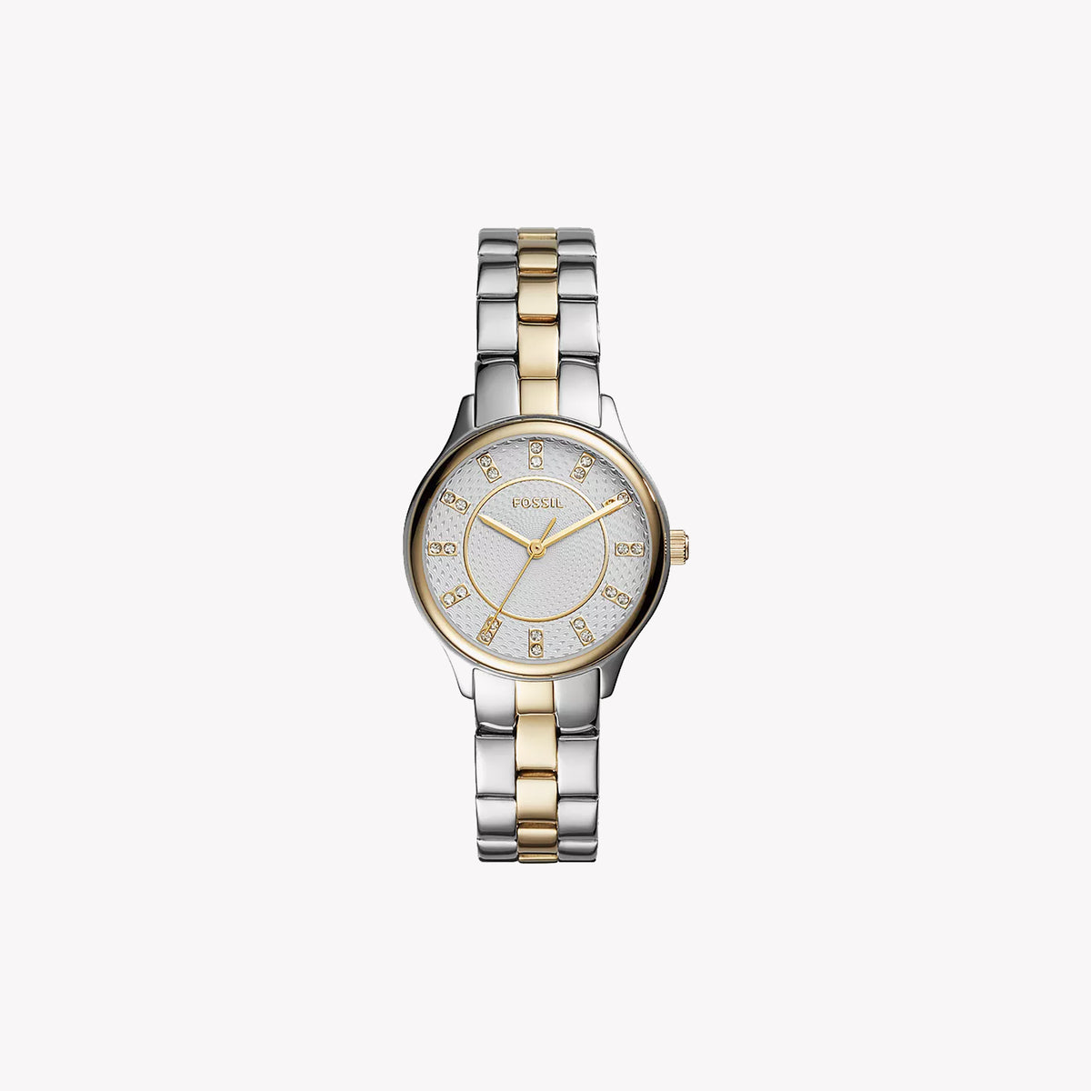 FOSSIL BQ1574 TIMELESS ELEGANCE - SOPHISTICATED WOMEN'S WATCH WITH TWO-TONE STRAP