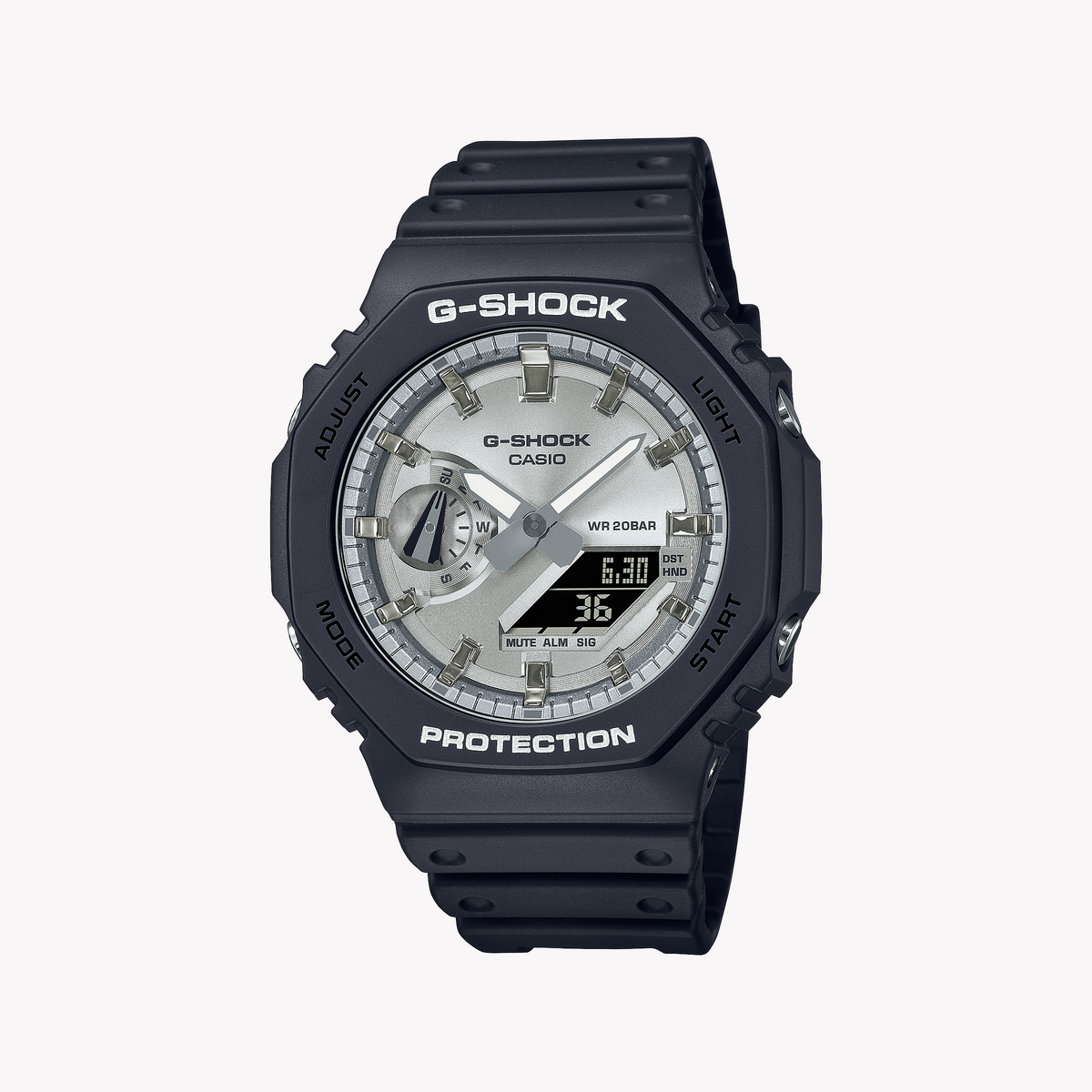CASIO G-SHOCK GA-2100SB-1ADR OAK - DURABLE ELEGANCE MEN'S WATCH IN BLACK RESIN