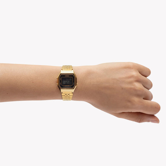 CASIO LA680WGA-1BDF ELEGANT GOLD TIMEPIECE - CHIC SPORTY WOMEN'S WATCH-i-Watch-2