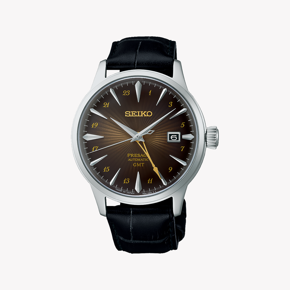 SEIKO SSK039J1 Automatic Men's Watch with Brown Dial-i-Watch