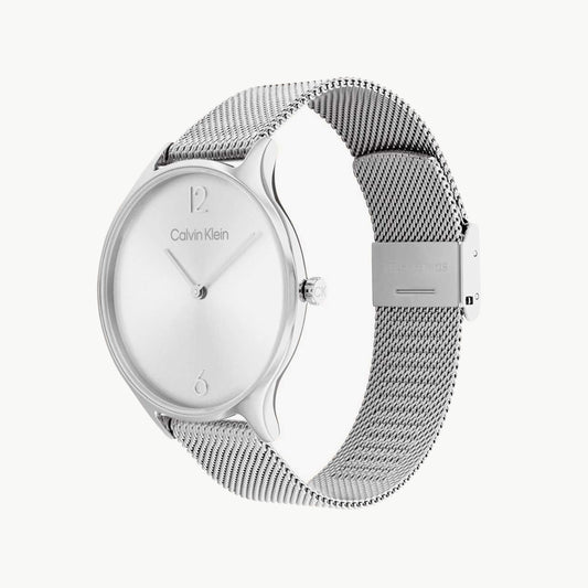 CK CALVIN KLEIN MODERN ELEGANCE - SILVER STAINLESS WOMEN'S WATCH with Sleek Dial & Versatile Style-i-Watch-2