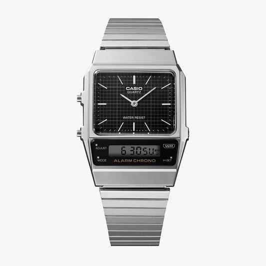 CASIO AQ-800E-1ADF - BOLD RETRO STYLE UNISEX WATCH WITH DUAL TIME ZONE & WATER RESISTANCE-i-Watch-2