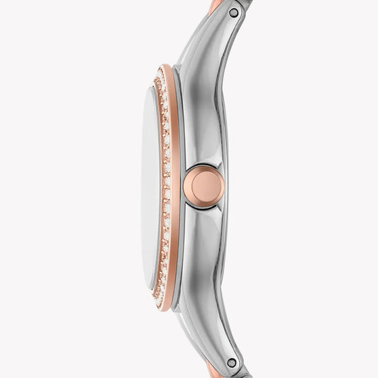 EMPORIO ARMANI AR11551 - TIMELESS ELEGANCE - CHIC WOMEN'S WATCH WITH LUXE SILVER & GOLD DESIGN-i-Watch-2