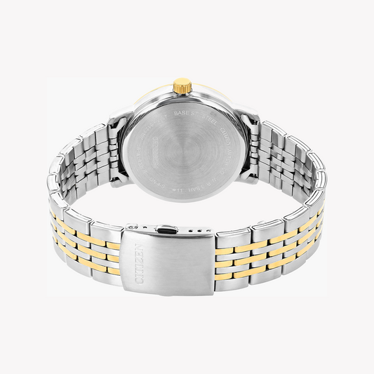 CITIZEN DZ0044-50X - BOLD TIMEPIECE FOR MEN: LUXE GOLD & SILVER DESIGN, QUARTZ ACCURACY, 5 ATM WATER RESISTANT-i-Watch-2