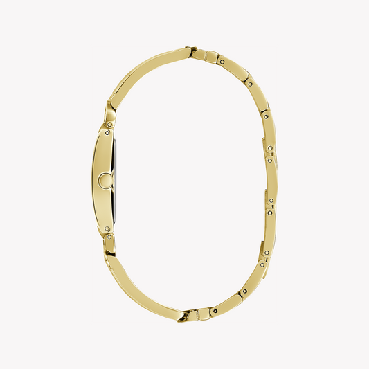 GUESS GW0668L2 GOLDEN GLAMOUR - Chic Women's Watch with Champagne Dial & Recycled Steel Band-i-Watch-2