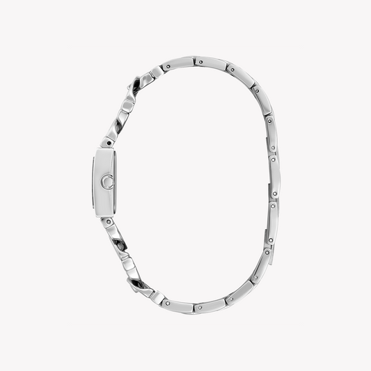 GUESS GW0603L1 - ELEGANT SILVER SOPHISTICATION Women's Watch with stainless steel band and sleek silver dial-i-Watch-2