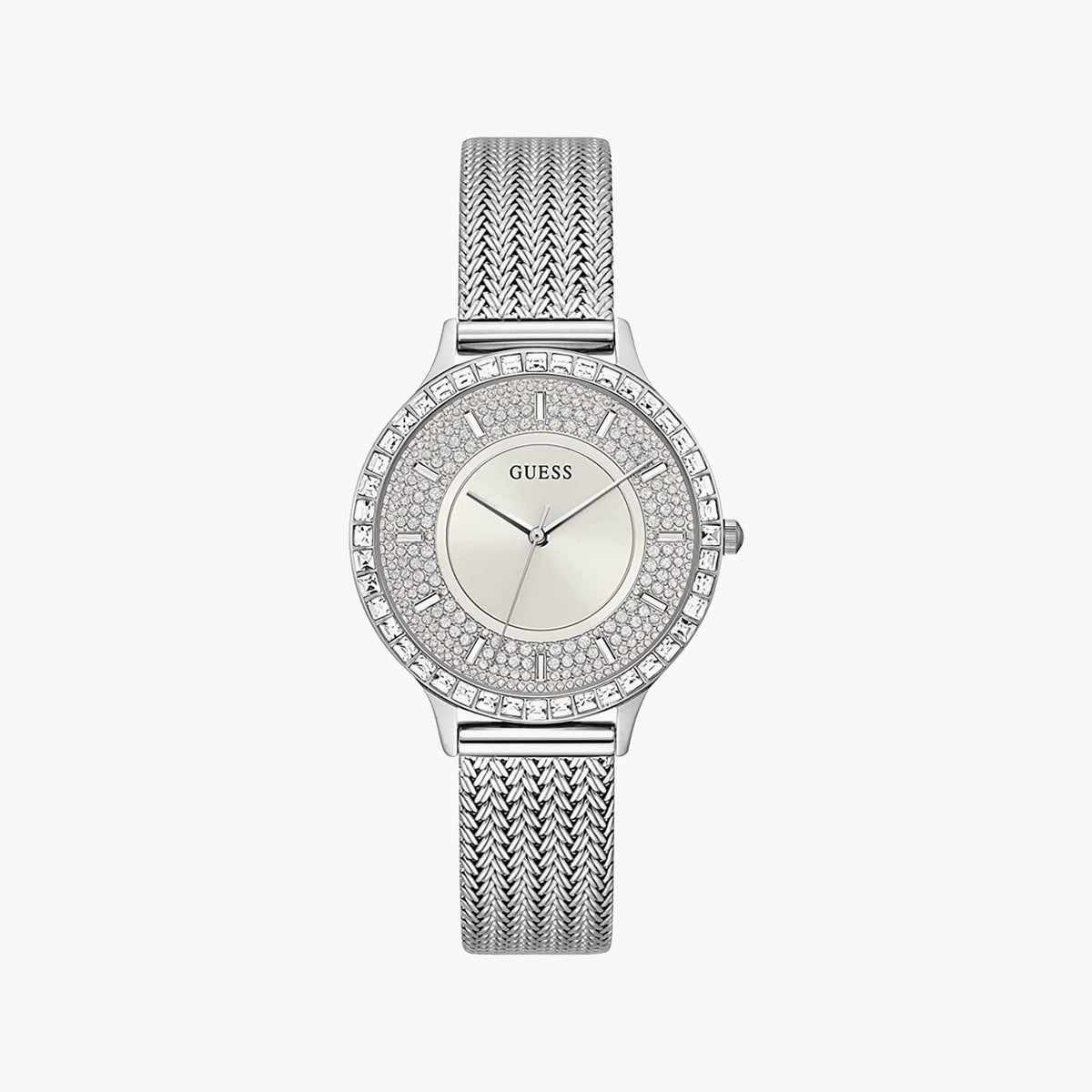 GUESS WATCHES GW0402L1 - ELEGANT SILVER TIMEPIECE FOR WOMEN-i-Watch