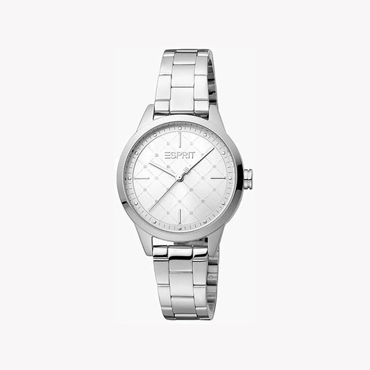 ESPRIT Women's Watch with Silver Stainless Steel Case and Silver Stainless Steel Band-i-Watch-2