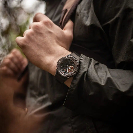 CASIO G-SHOCK GA-2200MFR-5ADR - RUGGED ADVENTURE TIMEPIECE with Bold Brown Resin Design & 200m Water Resistance-i-Watch-2
