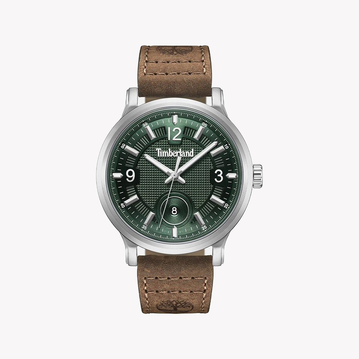 TIMBERLAND TDWGB0055901 ADVENTURE READY - MEN'S RUGGED TIMEPIECE WITH GREEN DIAL & LEATHER BAND
