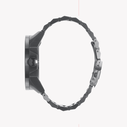 NIXON A346-1062 BOLD PERFORMANCE - STYLISH GREY MEN'S WATCH WITH BLACK DIAL & WATER RESISTANCE-i-Watch-2