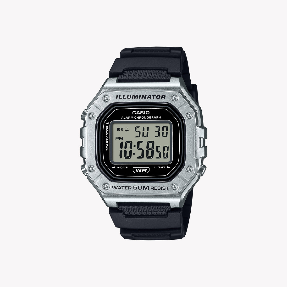 CASIO G-SHOCK GMA-S2100WS-7A OAK COMPACT - VIBRANT SPIRIT SERIES Men's Watch with black resin band and blue dial