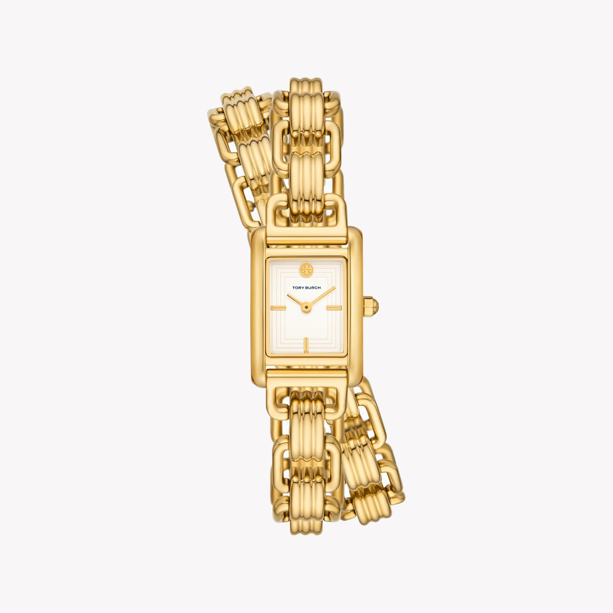 Tory Burch Women's Watch with Gold Stainless Steel Case and Gold Stainless Steel Band