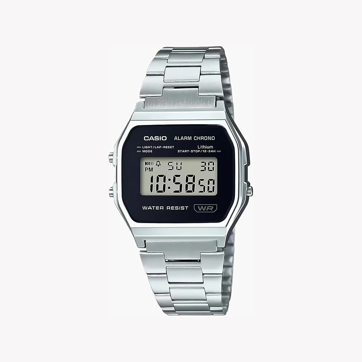 CASIO A158WEA-1EF TIMELESS ELEGANCE - UNISEX VERSATILE WRISTWATCH WITH PRECISION & STYLE