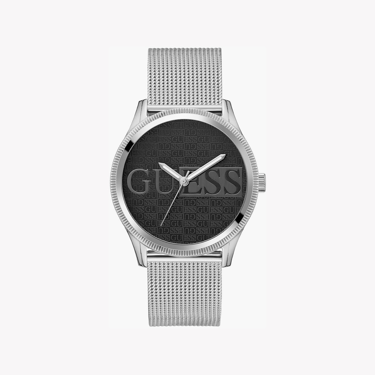 GUESS GW0710G1 STRIKING SLEEKNESS - BOLD SILVER TIMEPIECE FOR THE MODERN WOMAN