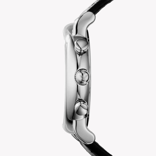 EMPORIO ARMANI AR1807 - BOLD ELEGANCE MEN'S WATCH WITH STAINLESS STEEL CASE & LEATHER BAND-i-Watch-2