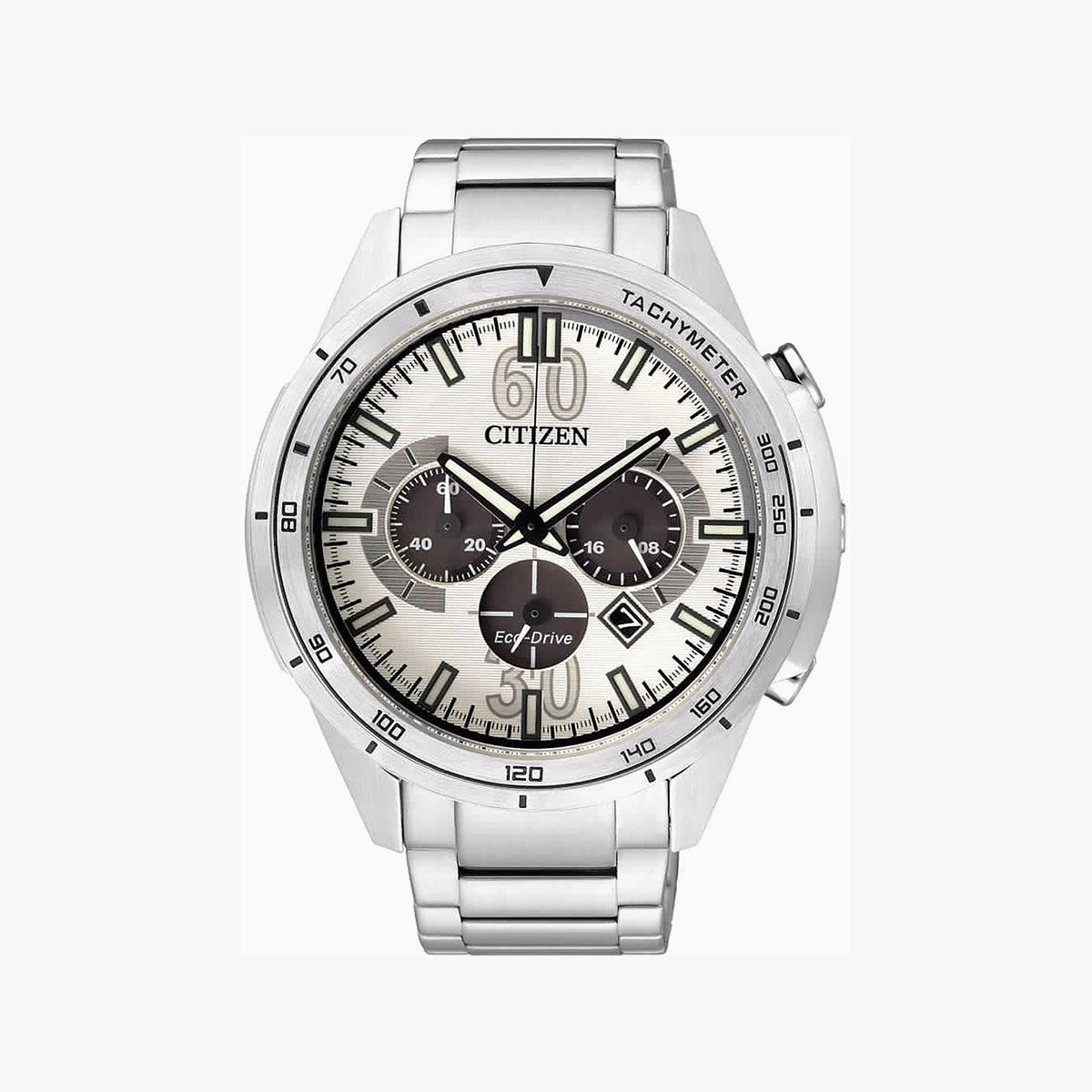 CITIZEN CA4120-50A - STYLISH ECO-DRIVE MEN'S WATCH WITH CHRONOGRAPH & WATER RESISTANCE