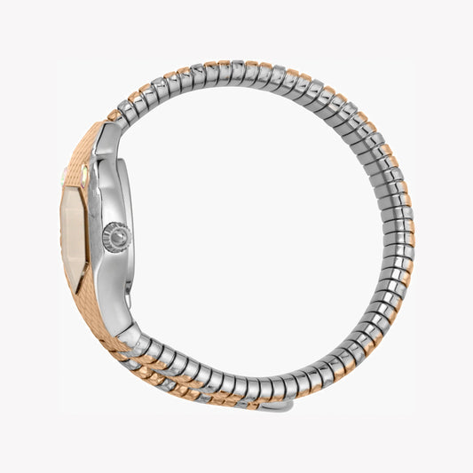 JUST CAVALLI Women's Watch with Silver & Rose Gold Stainless Steel Case and Silver & Rose Gold Stainless Steel Band-i-Watch-2