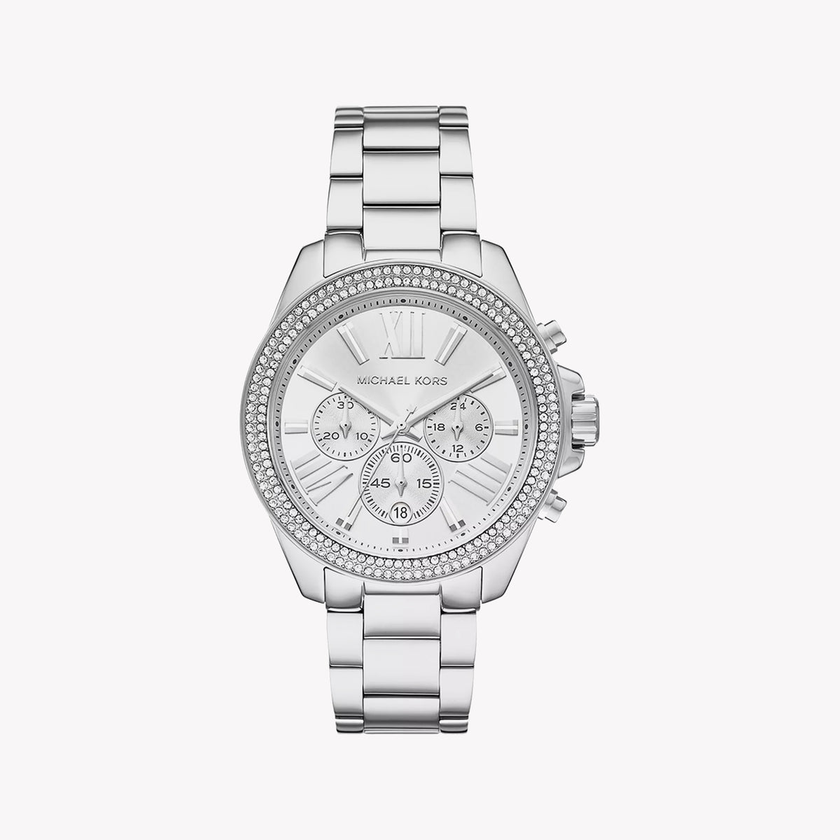 MICHAEL KORS MK7429 - ELEGANT SILVER STAINLESS STEEL TIMEPIECE FOR MODERN WOMEN