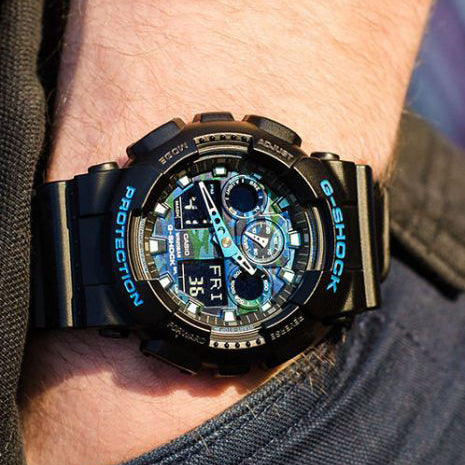 CASIO G-SHOCK GA100CB-1A - DYNAMIC BLACK - MEN'S SPORT & STYLE TIMEPIECE-i-Watch-2