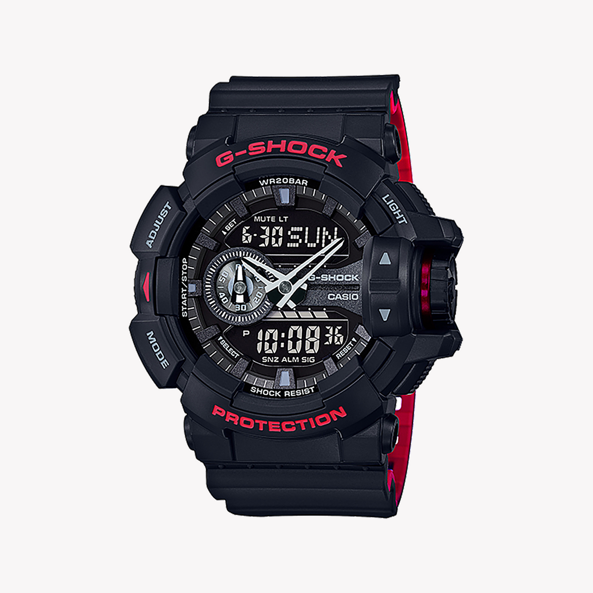 CASIO G-SHOCK GA-400HR-1ADR - URBAN RUGGED - MEN'S BLACK TIMEPIECE