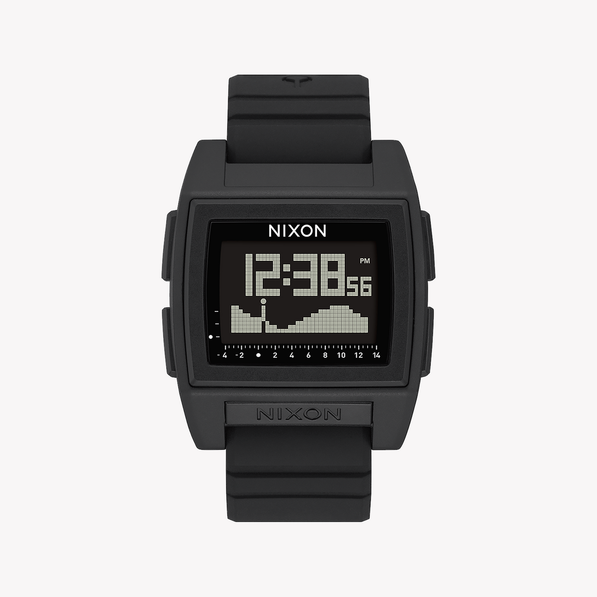 NIXON A1307-000 RUGGED ELEGANCE - MEN'S BLACK STAINLESS STEEL TIMEPIECE FOR ADVENTURE & STYLE
