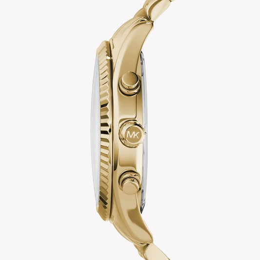 MICHAEL KORS MK8281 - BOLD GOLD SOPHISTICATION MEN'S WATCH WITH STAINLESS STEEL BRACELET-i-Watch-2