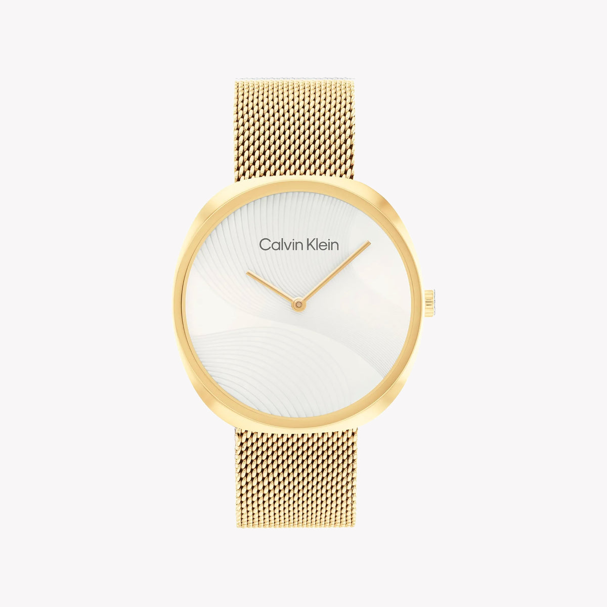 CK CALVIN KLEIN NEW COLLECTION - ELEGANT GOLD STAINLESS STEEL WOMEN'S WATCH