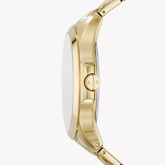 A|X ARMANI EXCHANGE AX7124 - GOLD CLASSIC BLACK DIAL TIMEPIECE FOR MODERN MEN-i-Watch-2