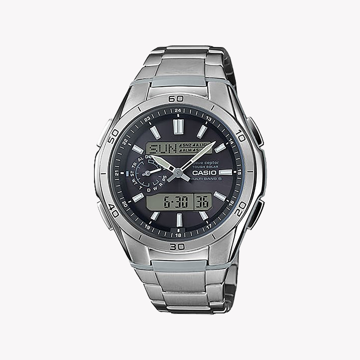CASIO G-SHOCK WVA-M650TD-1AER TITANIUM ADVENTURER - SOLAR POWERED MEN'S WATCH