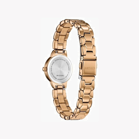 CITIZEN EZ7013-58A RADIANT CHARM - ELEGANT GOLD WOMEN'S WATCH WITH WHITE DIAL & STAINLESS BAND-i-Watch-2