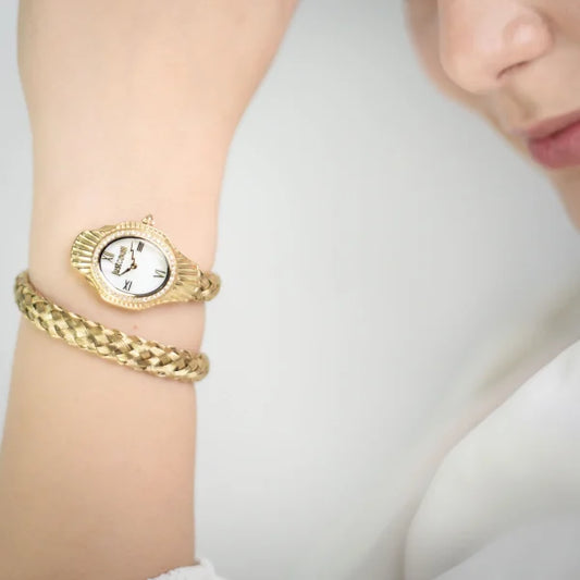 JUST CAVALLI Women's Watch with Gold Stainless Steel Case and Gold Stainless Steel Band-i-Watch-2