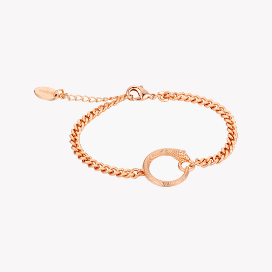 JUST CAVALLI JC1L330L0035 - ROSE GOLD GLAMOUR: Women's Stylish Quartz Watch with Leather Band and Silver Dial-i-Watch-2