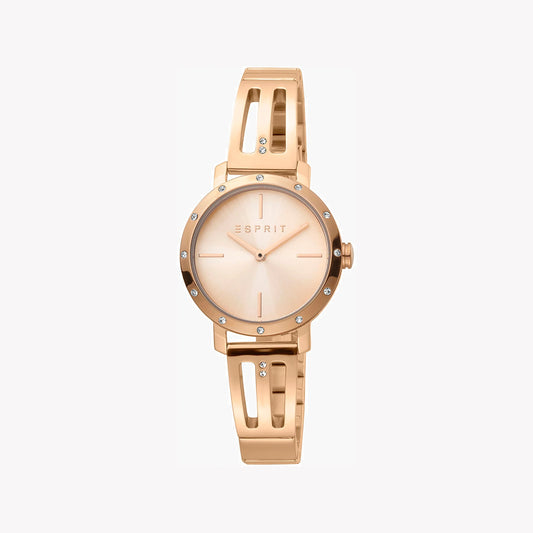 ESPRIT Women's Watch with Rose Gold Stainless Steel Case and Rose Gold Stainless Steel Band-i-Watch-2