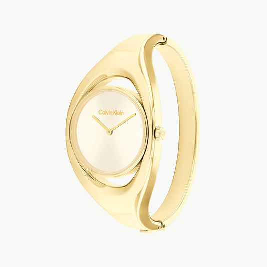 CK CALVIN KLEIN GOLD PINK DIAL - MODERN SOPHISTICATION WOMEN'S WATCH-i-Watch-2