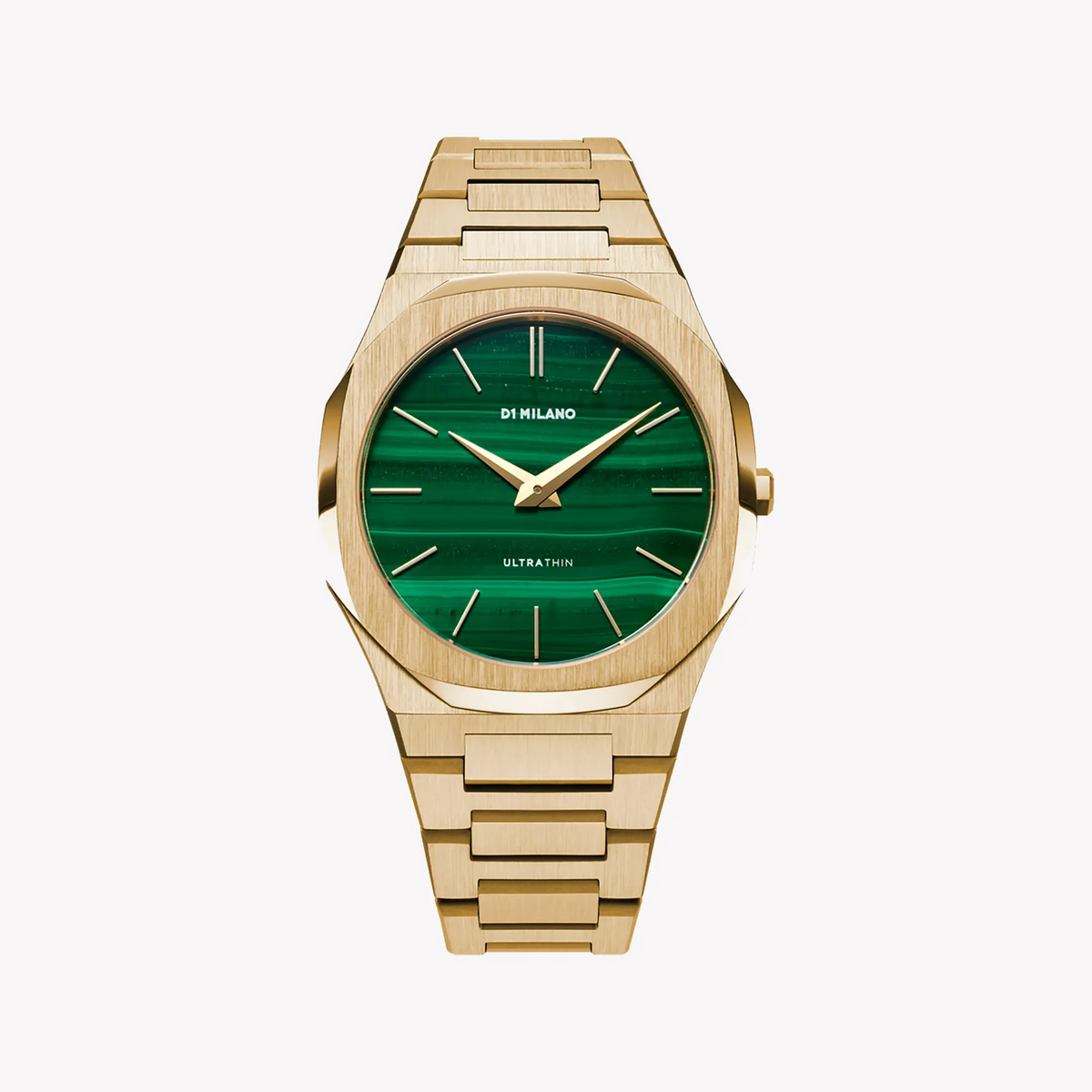D1 MILANO D1-UTBJ30 Men's Watch - Gold Case, Green Dial-i-Watch