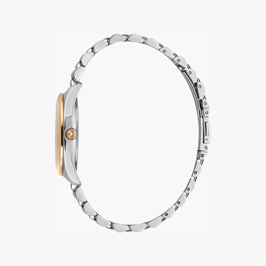 JUST CAVALLI Women's Watch with Silver & Rose Gold Stainless Steel Case and Silver & Rose Gold Stainless Steel Band-i-Watch-2