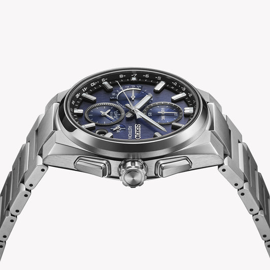 SEIKO ASTRON SSH161 GPS Solar Watch for Men - Blue Dial-i-Watch-2