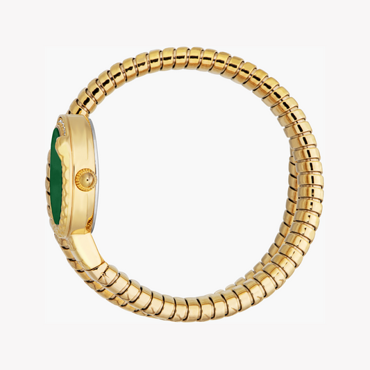 JUST CAVALLI JC1L301M0035 - GLAMOROUS GREEN DIAL GOLD STAINLESS STEEL WOMEN'S WATCH-i-Watch-2