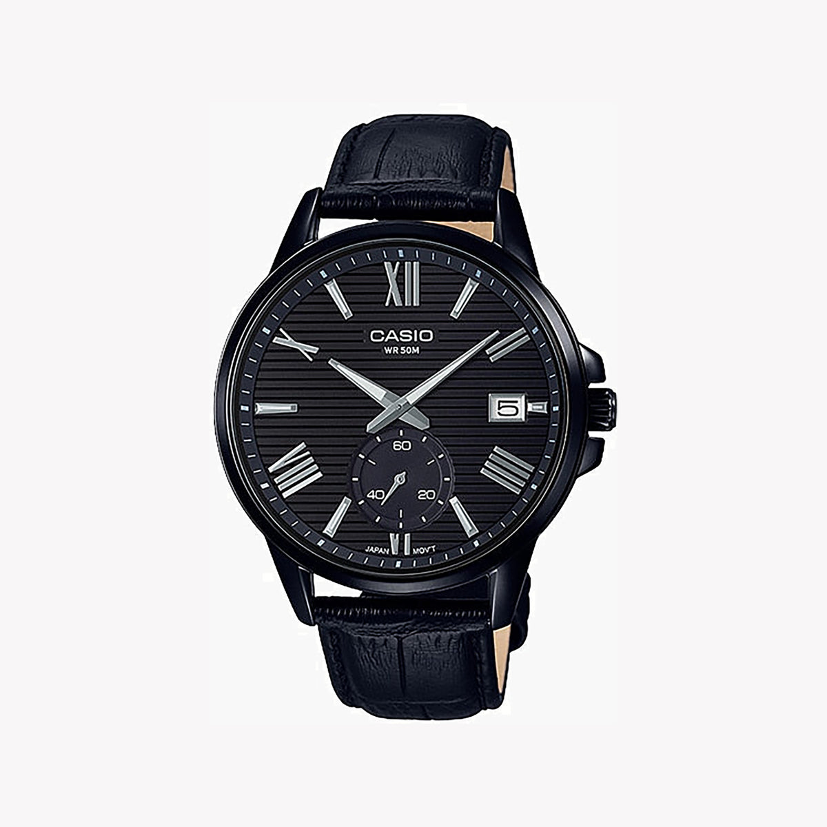 CASIO MTP-EX100BL-1AVDF BOLD ADVENTURER - MEN'S SPORTY BLACK STAINLESS STEEL WATCH