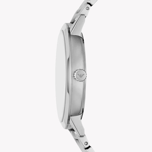 EMPORIO ARMANI AR11575 - BOLD SOPHISTICATION MEN'S WATCH WITH STRIKING GREEN DIAL & SILVER STAINLESS STEEL BAND-i-Watch-2