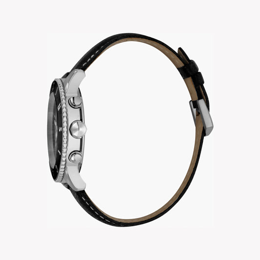 JUST CAVALLI JC1G155L0025 - ELEGANT BLACK LEATHER & STAINLESS STEEL MEN'S WATCH-i-Watch-2