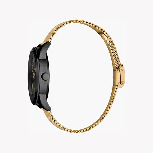 ESPRIT STYLISH GOLD & BLACK MEN'S WATCH - TIMELESS ELEGANCE & DURABILITY-i-Watch-2