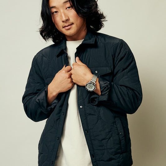 NIXON A1402-5235 BOLD ADVENTURE - RUGGED MEN'S WATCH with Silver Stainless Steel & Green Dial-i-Watch-2