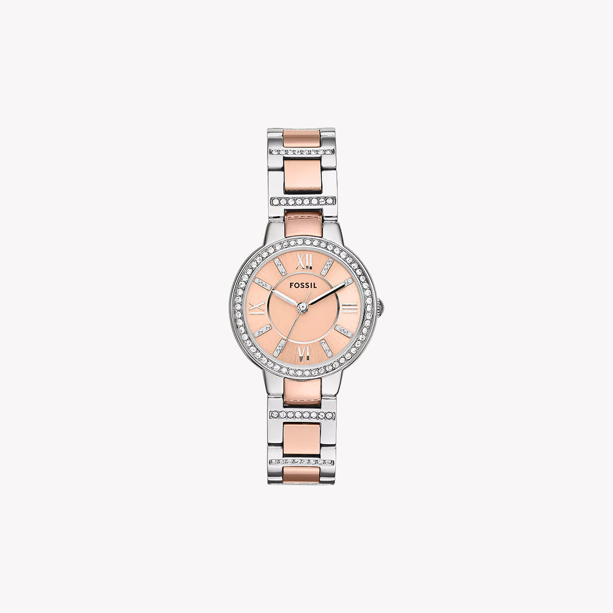 FOSSIL ES3405 ELEGANT TIMEPIECE - ROSE GOLD STAINLESS STEEL WOMEN'S WATCH