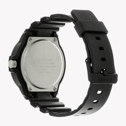 CASIO MRW-200H-1BV BOLD ADVENTURER - MEN'S RUGGED SPORT WATCH WITH BLACK DIAL AND RESIN BAND-i-Watch-2