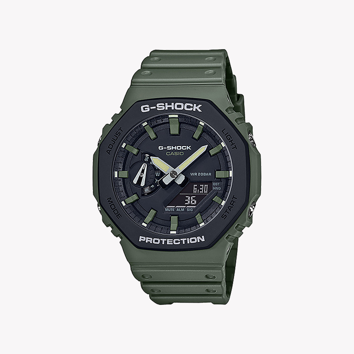 CASIO G-SHOCK GA-2110SU-3AER ADVENTURE READY - RUGGED GREEN MEN'S WATCH